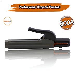 Yüksek Kaliteli Yivli Çubuk Elektrod Elektrot Kaynak Makinası Kelepçesi Pensesi Tutucu 600 Amper