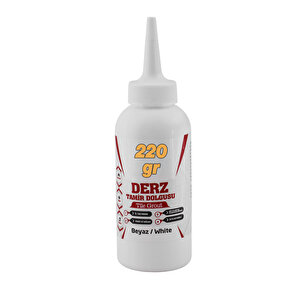 Hazır Derz Dolgu Fayans Seramik Mermer Yer Zemin Için Tamir Yenileme Dolgusu Beyaz Renk (220 Gr)