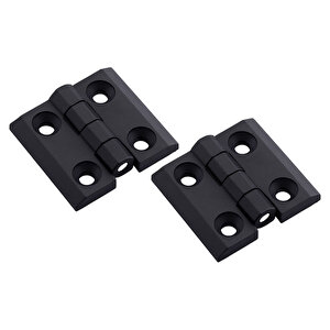 Yaprak Menteşe Plastik 30x30 Mm Dayanıklı 2 Adet Set Küçük Dolap Çekmece Kapak Mobilya Menteşe