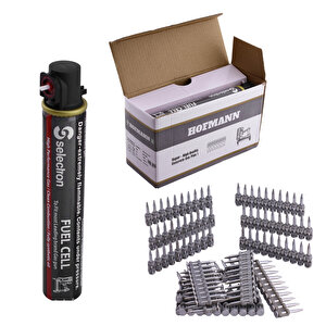 Gazlı Tabanca Çivisi 25 Mm Hgn-c25 / Mgp26025 40 Gram Gaz Ve 1000 Adet Yedek Çivi 2.7 Kalınlık