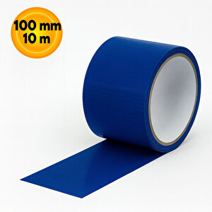 Tamir Bandı Mavi 100 Mm X 10 Metre Çok Amaçlı Güçlü Yapışkanlı Suya Dayanıklı Onarım Yalıtım Bandı