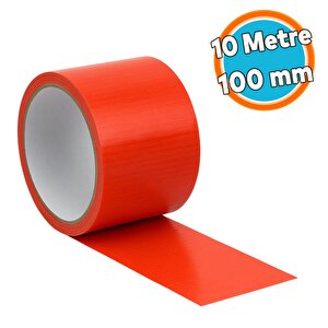 Tamir Bandı 100 Mm X 10 Mt Çok Amaçlı Güçlü Yapışkanlı Suya Dayanıklı Onarım Yalıtım Bandı Kırmızı