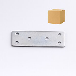 Mobilya Sabitleme Köşe Bağlantı Demiri 30x90 Mm 10 Adet Set Düz Metal Gönye Dolap Kitaplık Vestiyer