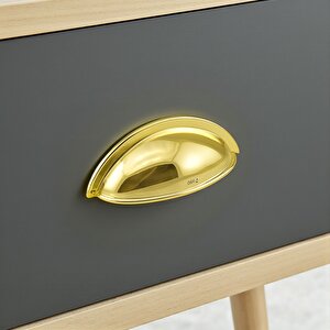 Mobilya Çekmece Dolap Kapak Kulpu Modern Mutfak Kulpları Kulp 64 Mm Gold Altın Renk Metal