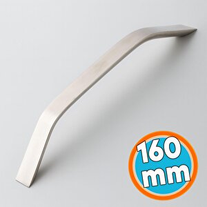 Mobilya Çekmece Mutfak Dolabı Dolap Kapak Kulpları Kulb Kulpu 16 Cm Metal İnox Kulp 160 Mm
