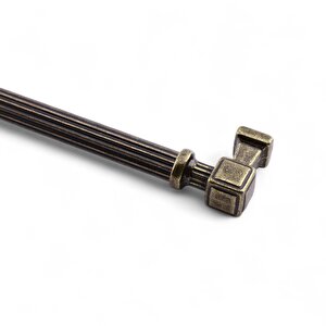 Mobilya Çekmece Mutfak Dolabı Dolap Kulpları Kulb 19.2 Cm 192 Mm Çizgili Antik Sarı Metal Kulp