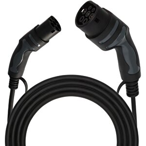 E-mobility Serisi Duvar Tipi Ve İstasyon Uyumlu Elektrikli 3 Fazlı Ip55 Lisanslı 7 Metre Kablolu 22 Kw Araç Şarj Kabl