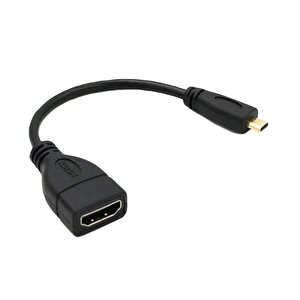 Hdmi Dişi Micro Hdmi Erkek Çevirici Kablo Uzatma Kablosu