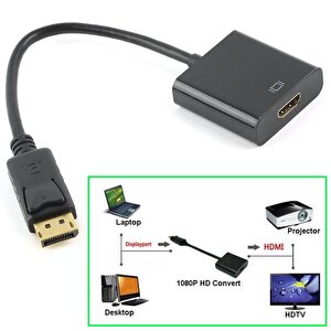 4556 Displayport To Hdmi Çevirici Dönüştürücü Adaptör