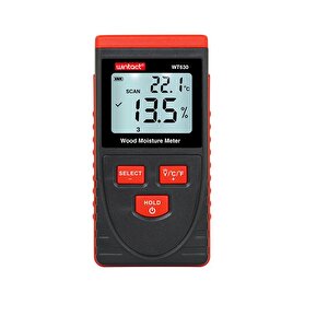 Wintact Wt630 Temassız Ahşap Nem Ölçer – Dijital Kereste Nem Ölçüm Cihazı