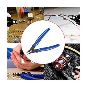 Mini Yan Keski Elektronikçi Tip Mavi
