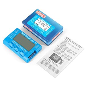 Rc 1-8s Lipo Li-ion Life Nimh Pil Kapasite Ve Voltaj Test Cihazı – Pil Ölçer