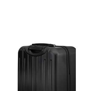 Kabin Boy %100 Polikarbon Valiz Parlak Siyah 1810