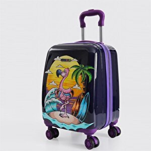 Ççs 5258 Çocuk Valizi Kuş Figürlü