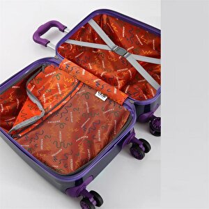 Ççs 5258 Çocuk Valizi Kuş Figürlü