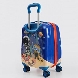 Ççs 5254 Çocuk Valizi Uzay Figürlü