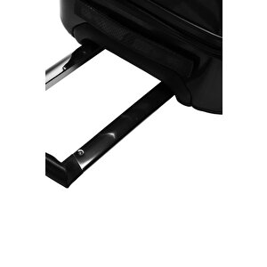 2'li Valiz Seti Polikarbon Büyük Boy – Orta Boy Valiz Siyah 1815