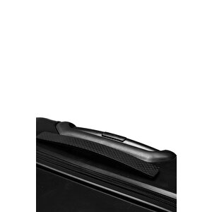 2'li Valiz Seti Polikarbon Büyük Boy – Orta Boy Valiz Siyah 1815