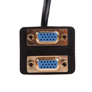 4972 Dvi To 2x Vga Çevirici Çoklayıcı Splitter Kablosu