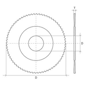 Glg 68x1.6x16mm 64bw Diş Extreme Hss/cobalt - Orbital Boru Kesme Testere Bıçağı (gf Makine Tezgahı)