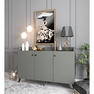 Bar Konsol Antrasit 150 cm