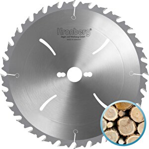 Kronberg 450x4x30mm 40atb Diş Kalın Ağaç Kesici - Tct Elmas Daire Testere (atlamalı Dolu Boş)