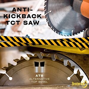 Kronberg 450x4x30mm 40atb Diş Kalın Ağaç Kesici - Tct Elmas Daire Testere (atlamalı Dolu Boş)