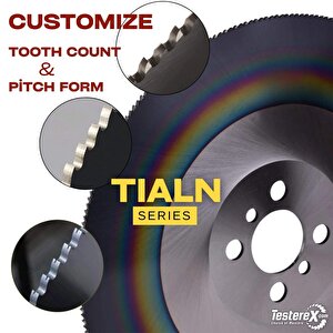 Krabbe 275x2x32mm Bw Diş Tialn Kaplamalı - Hss Daire Testere Bıçağı (demir Alaşımlı Metal Kesimi)