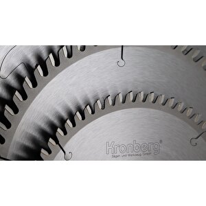 Kronberg 125x3.1/4.3x20mm 24 Konik Diş Çizici Testere Bıçağı - Tct Elmas Daire Testere (panel Ebatlama)