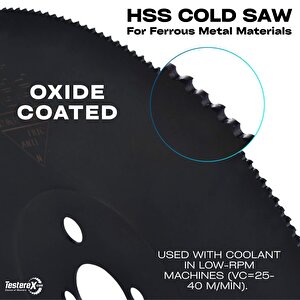 Glg 315x2x32mm Bw Diş Vapo (oksidize) - Hss Daire Testere Bıçağı (demir Alaşımlı Metal Kesimi)