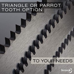 Krabbe 400x3x40mm 230 Papağan Diş Chrome Vanadium (crv) Friksiyon Ve Sıcak Kesim Testere Bıçağı