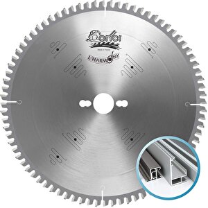 Onci 180x3x30mm 58tcg Diş Alüminyum, Plastik, Pvc - Tct Elmas Daire Testere Bıçağı (negatif Diş)
