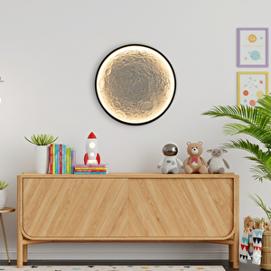 Led Aplik Luna 60 Cm 34 Watt 10 M2 Aydınlatma Alanı