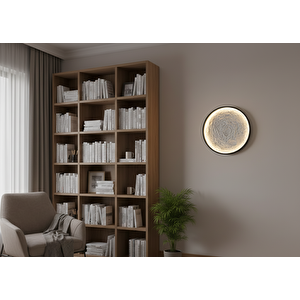 Voxlamp Led Aplik Luna 60 Cm 34 Watt 10 M2 Aydınlatma Alanı