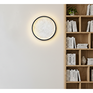 Led Aplik Luna 50 Cm 28 Watt 8 M2 Aydınlatma Alanı