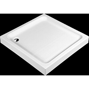 100x100 Kare Monoblok Duş Teknesi H:12 Cm 100x100 cm