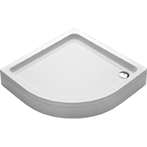 100x100 Oval Panelli Duş Teknesi H:18 Cm 100x100 cm