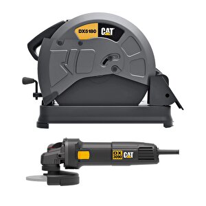 Dx5180set 2400watt 355mm Profesyonel Profil Kesme + Dx3090 720watt 125mm Profesyonel Avuç Taşlama