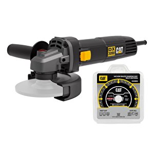 Dx3090 720watt 125mm Profesyonel Avuç Taşlama + Da09052 Genel Amaçlı Elmas Kesme Diski