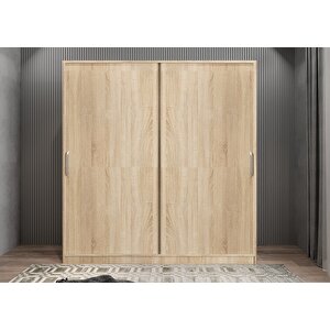 Bar Eko Sürgülü Portmanto Meşe 180 cm