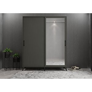 Life Sürgülü Portmanto Füme 160 cm