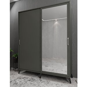 Life Sürgülü Portmanto Füme 160 cm