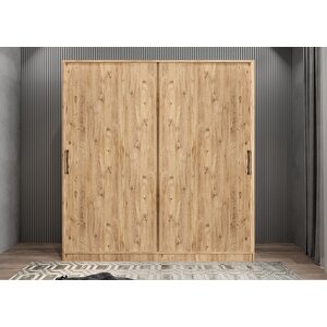 Bar Eko Sürgülü Portmanto Çam 140 cm