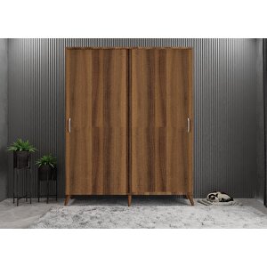 Life Eko Sürgülü Portmanto Ceviz 140 cm