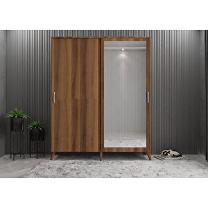 Life Sürgülü Portmanto Ceviz 160 cm