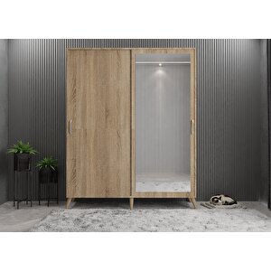 Life Sürgülü Portmanto Meşe 180 cm
