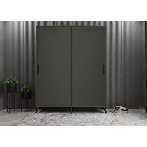 Life Eko Sürgülü Portmanto Füme 160 cm