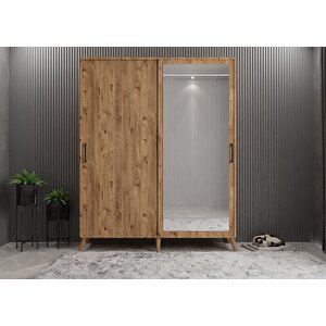 Life Sürgülü Portmanto Çam 120 cm