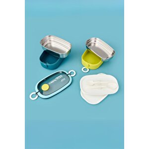 İçi Çelik 2 Katlı Saklama Kabı 900 Ml Vgn6729