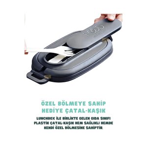 1140 Ml 2 Kat Paslanmaz Çelik Çorba Kaseli Bento Lunch Box Yeni Nesil Sefer Tası